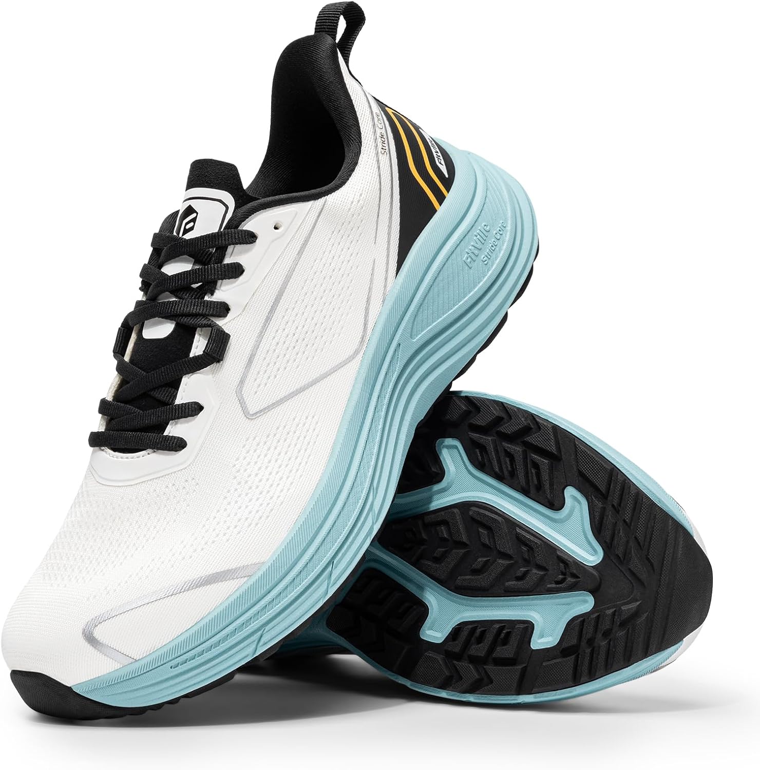 Lightweight Road Running Shoes - FitVille Heren Wide Fit Road Running