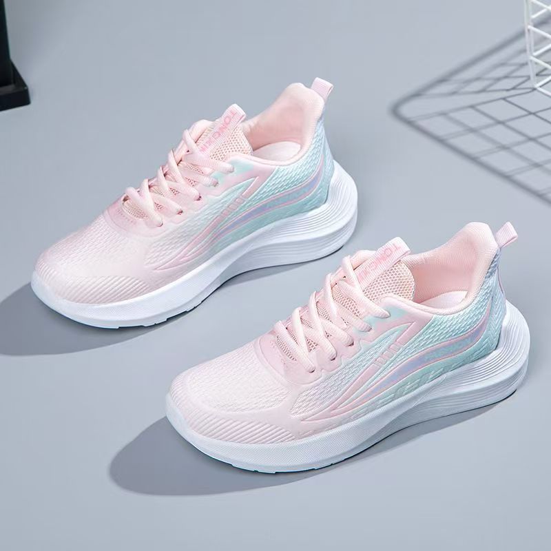 Shock Absorbing Gym Trainers - Mode Dames Sneakers Casual wandelschoenen Lichtgewicht