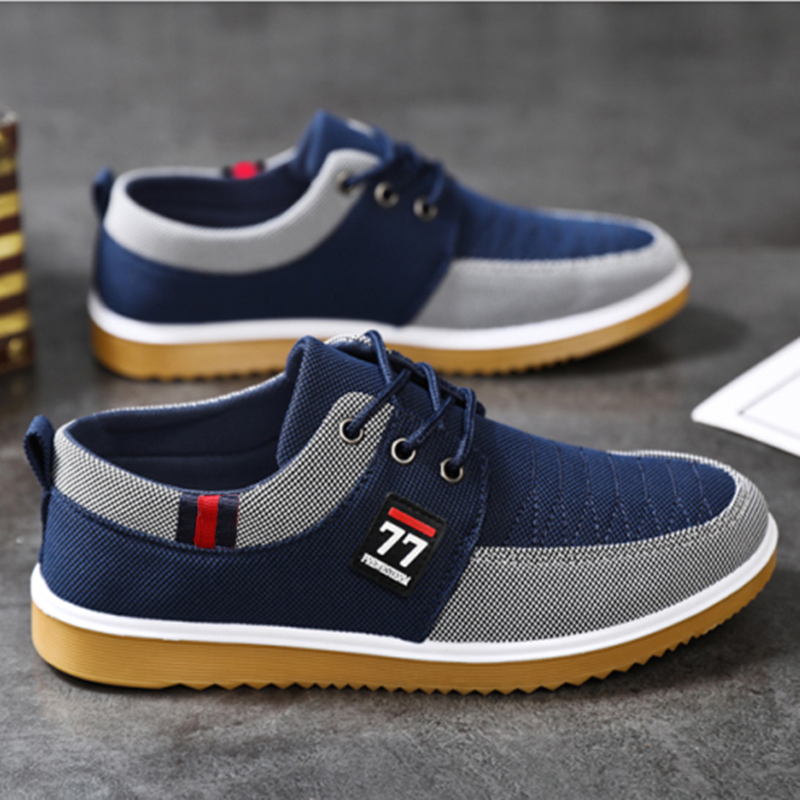 Nieuwe, modieuze en trendy her - Knit Fabric Lace Up Sneakers recensie en prijs