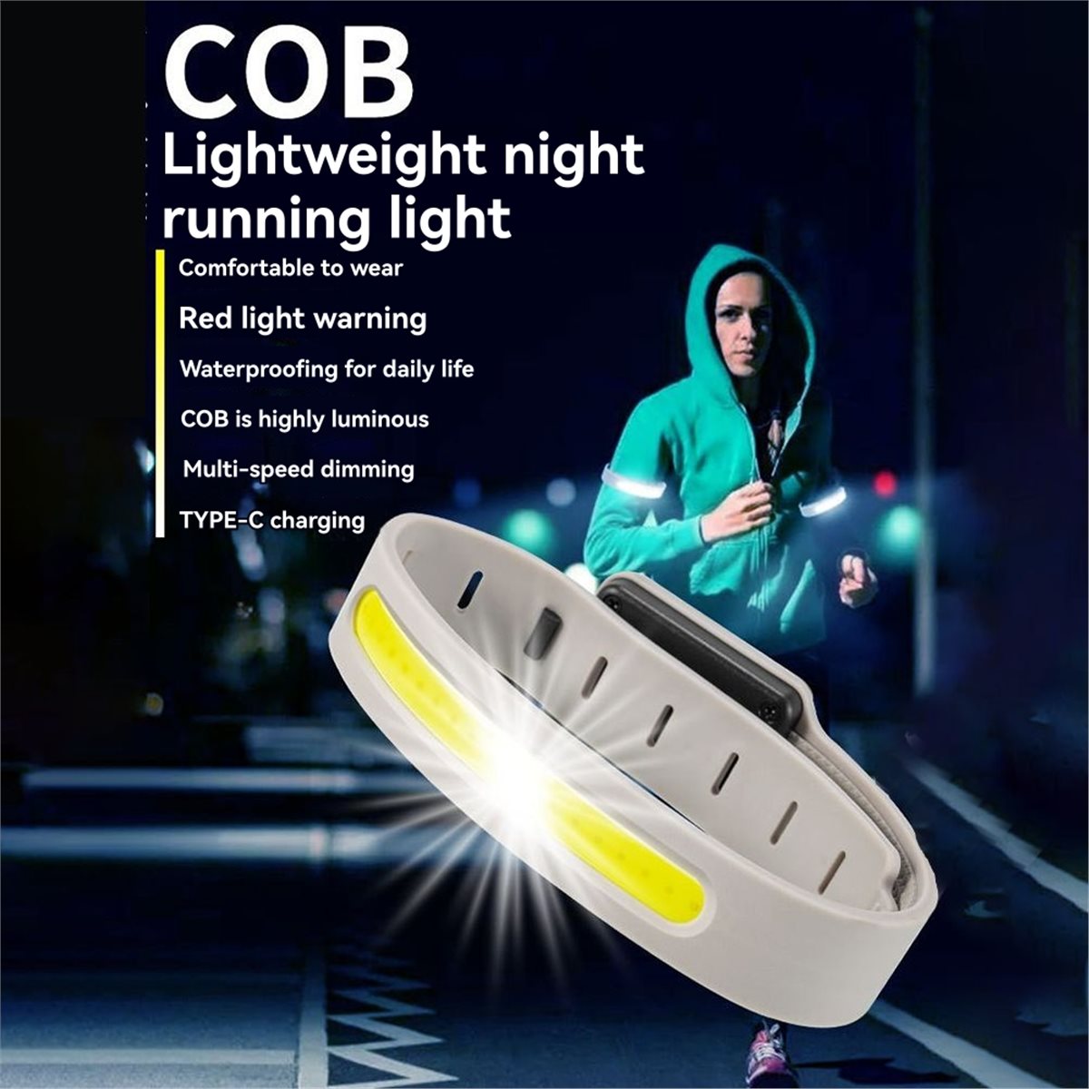 AD45 2 stuks armband-licht met - Reflective Night Running Shoes recensie en prijs