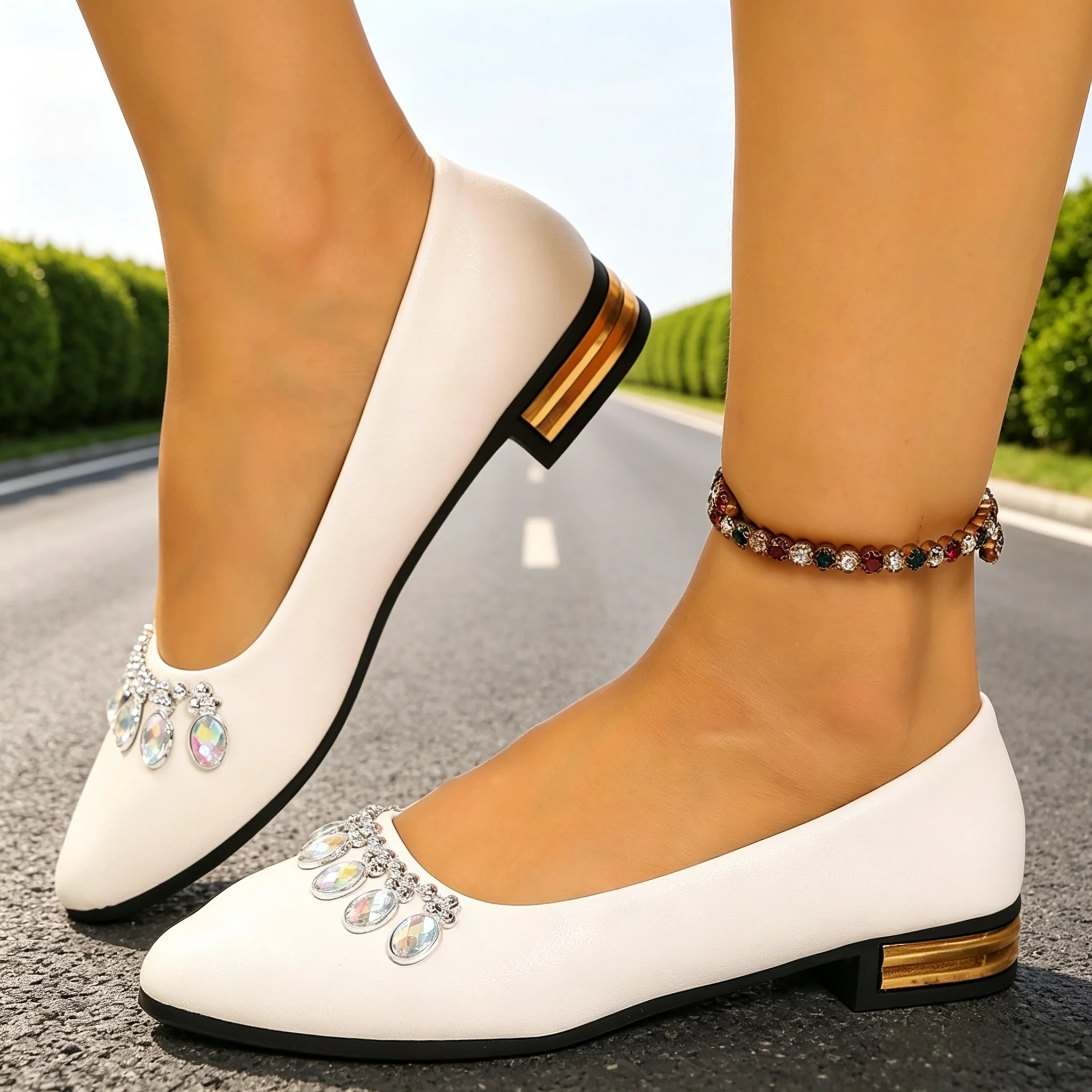 Dames Flats Pointed Toe Ballet - Heels recensie en prijs