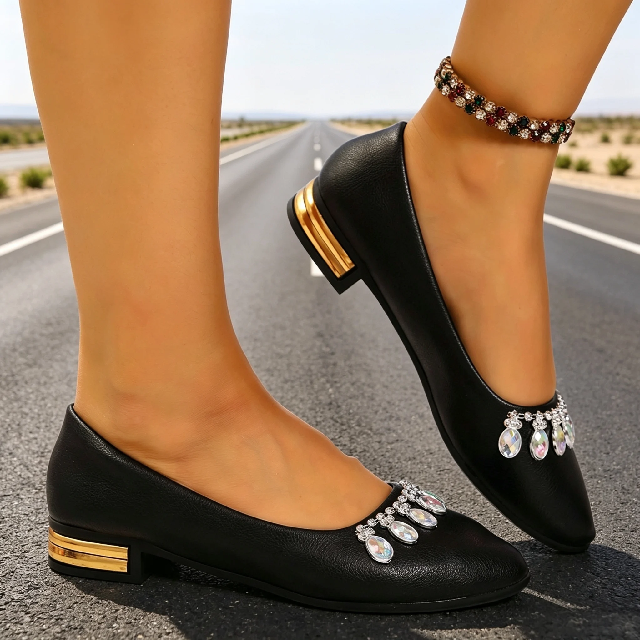Dames Flats Pointed Toe Ballet - Heels recensie en prijs