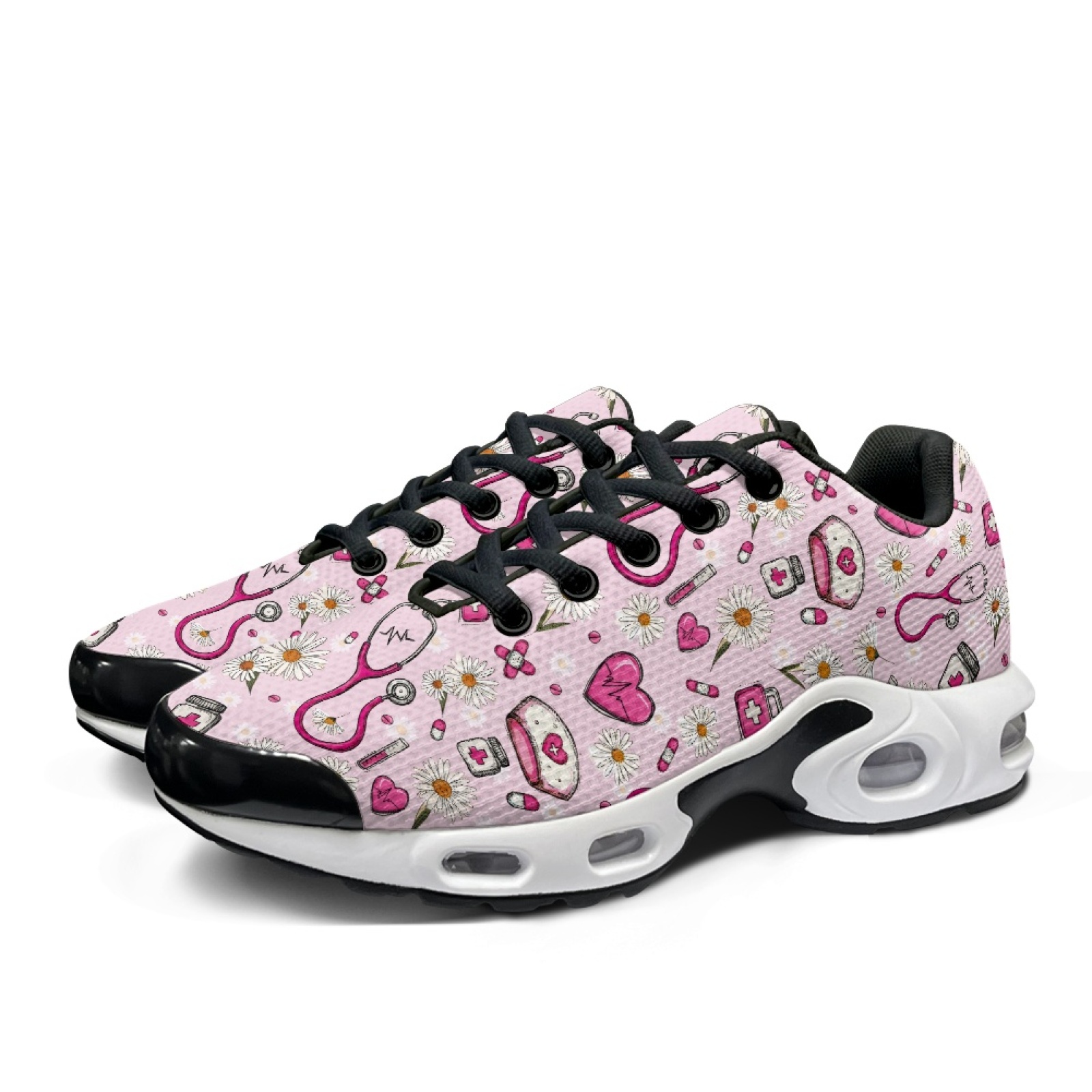 PENSTROLL Roze Daisy Hearts Za - Air Cushion Jogger Shoes Men recensie en prijs