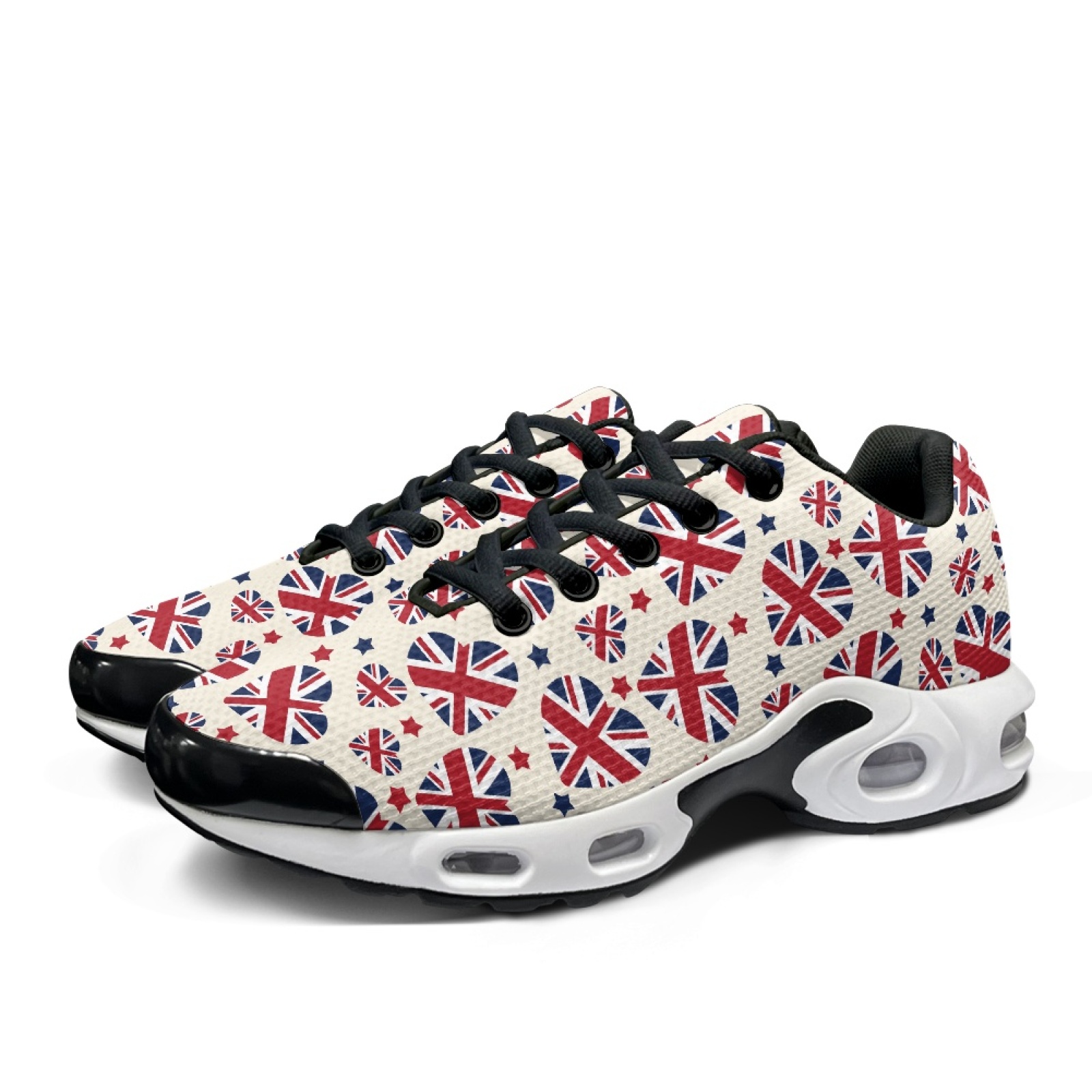PENSTROLL Union Jack Lace-Up M - Air Cushion Jogger Shoes Men recensie en prijs